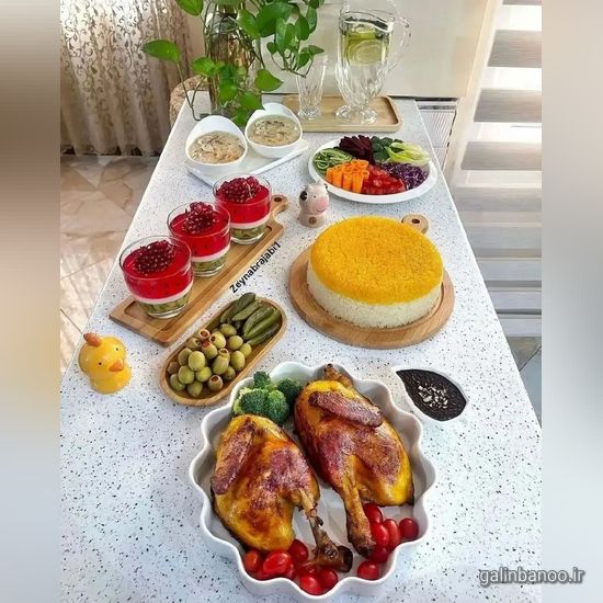 مدل تزیین سفره مهمانی 2023 - 1402