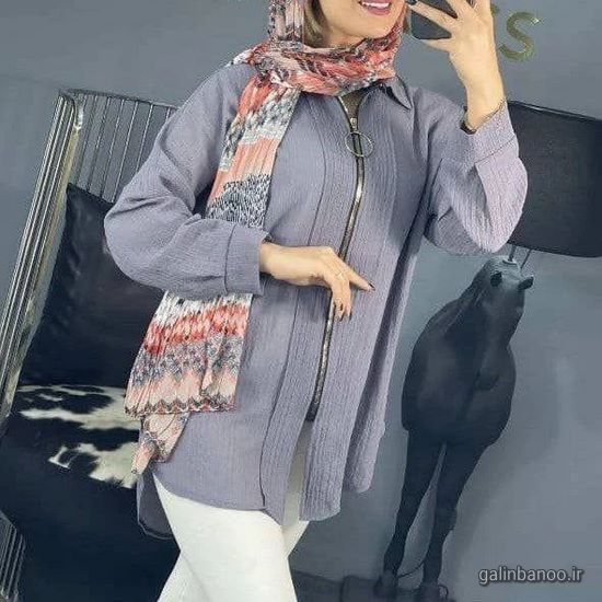 شومیز مانتویی جدید 2023