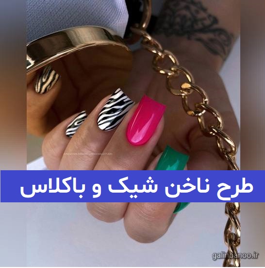 طرح ناخن شیک و باکلاس 2023; برای خانم های اهل مد
