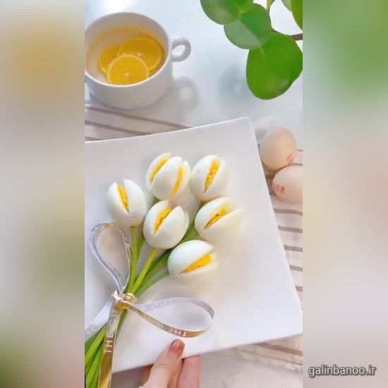مدل عکس تزیین تخمه مرغ آب پز 2023 - 1402