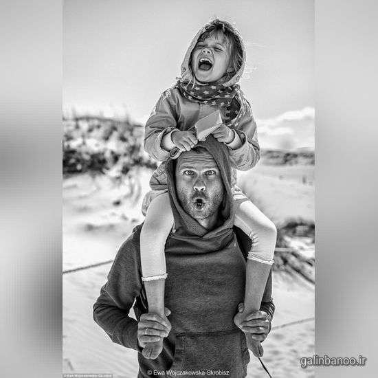 مدل عکس نی نی دختر با باباش 2023 - 1402