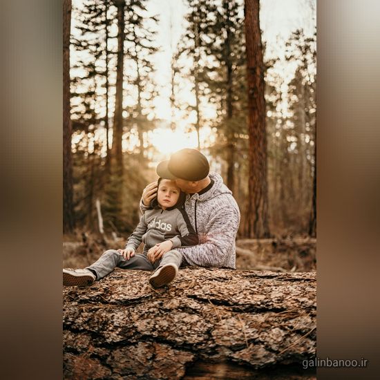 مدل عکس نی نی پسر با باباش 2023 - 1402