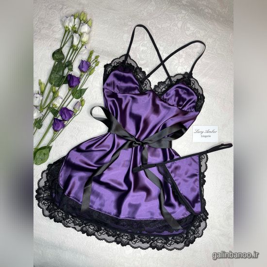 مدل لباس خواب ساتن 2023 - 1402