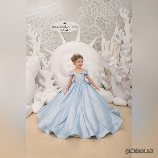مدل لباس عروس بچه گانه 2023 - 1402