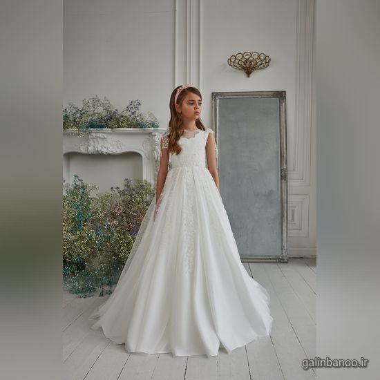 مدل لباس عروس بچه گانه 2023 - 1402
