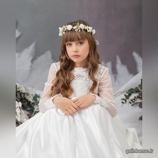 مدل لباس عروس بچه گانه 2023 - 1402