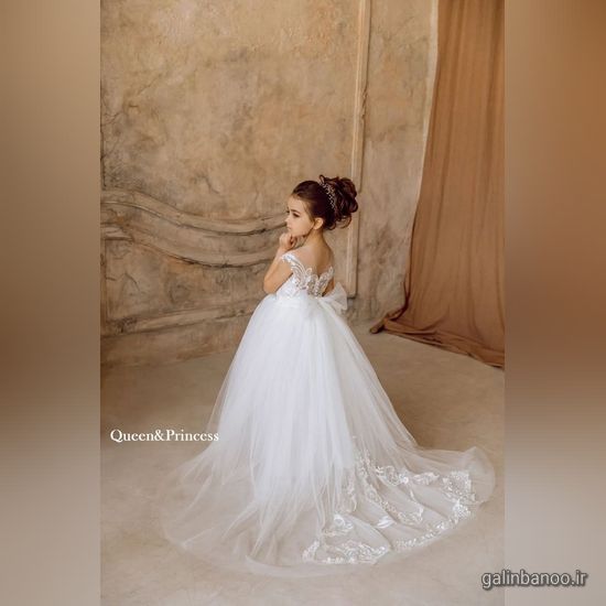 مدل لباس عروس بچه گانه 2023 - 1402