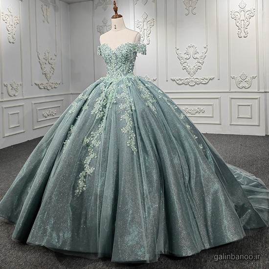 مدل لباس عروس رنگی جدید 2023 - 1402