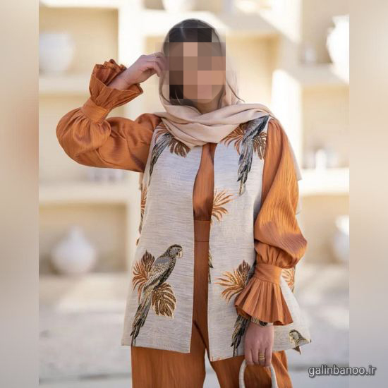 مدل آستین مانتو 2024-1403