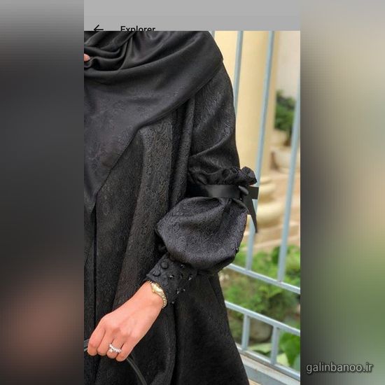مدل آستین مانتو 2024-1403