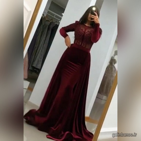 مدل لباس مجلسی شیک بلند 2023 - 1402