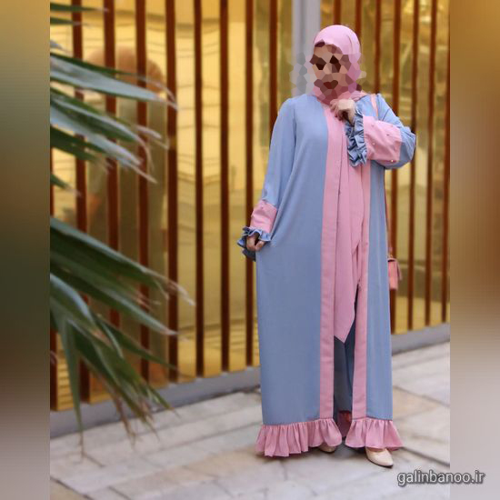 مدل مانتو شیک و باکلاس بلند 2023 - 1402