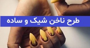 طرح ناخن شیک و ساده 2023; برای خانم های اهل مد