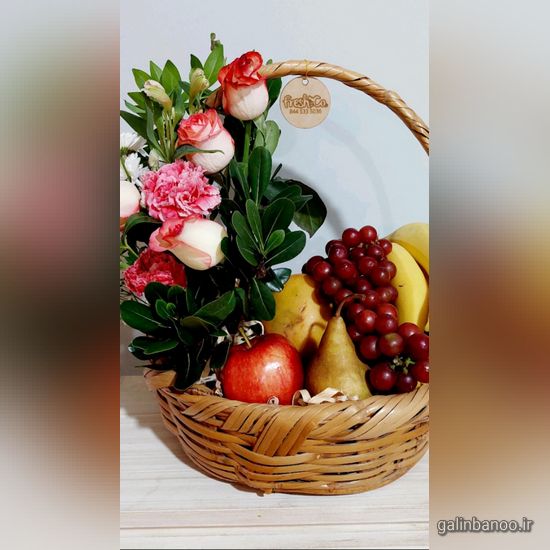 تزیین سبد میوه عروس 2023; جهت ایده گرفتن با انواع میوه های فصل