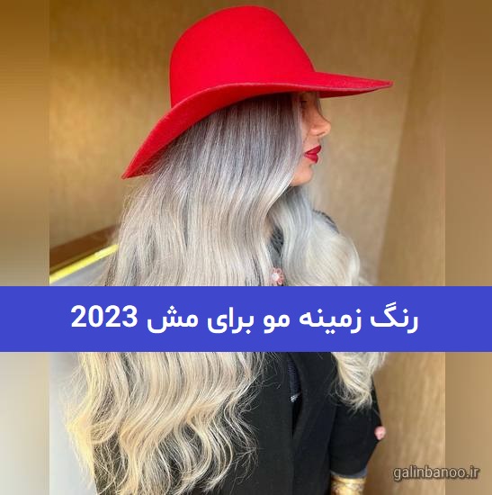رنگ زمینه مو برای مش 2023