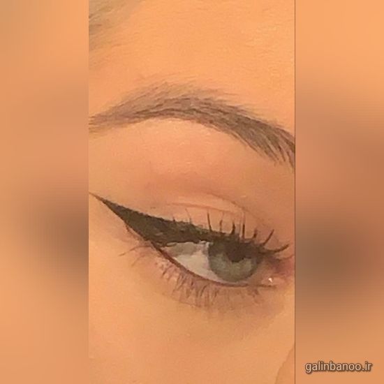 ایده خط چشم ساده و زیبا