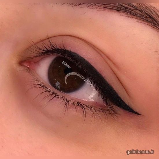 خط چشم دخترونه برای استایل‌های ساده
