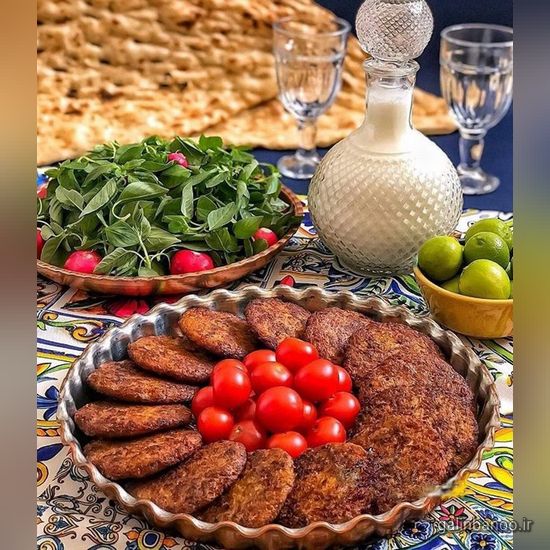 تزیین شامی کباب 2023 - 1402