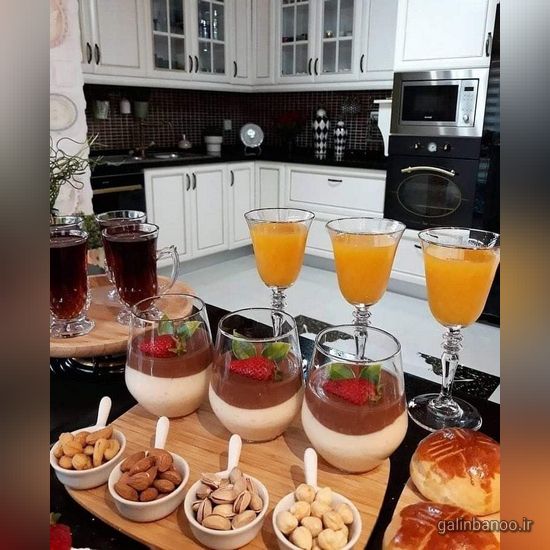 تزیین ژله ساده 2023; با اسمارتیز در جام و ظرف یکبار مصرف