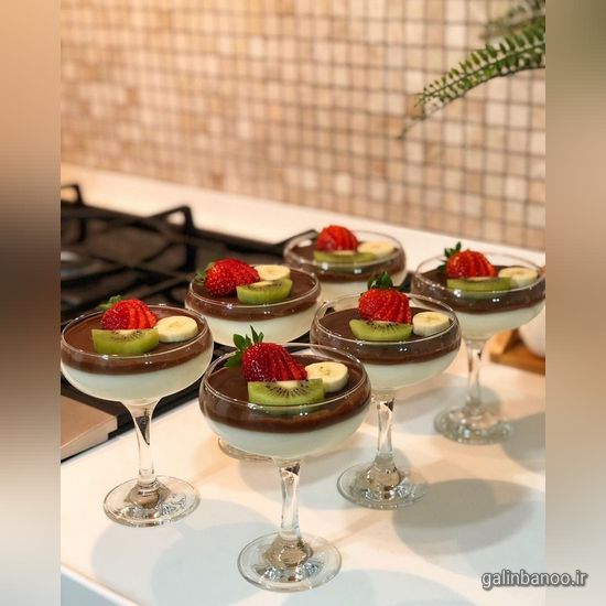 تزیین ژله ساده 2023; با اسمارتیز در جام و ظرف یکبار مصرف