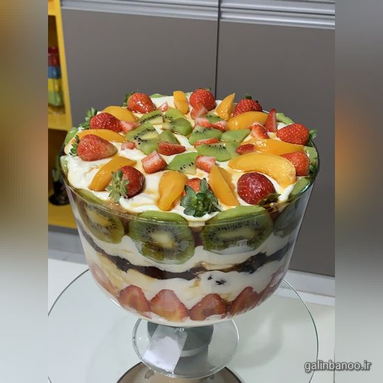 تزیین ژله ساده 2023; با اسمارتیز در جام و ظرف یکبار مصرف