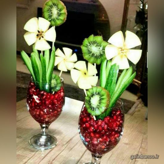تزیین ژله ساده 2023; با اسمارتیز در جام و ظرف یکبار مصرف