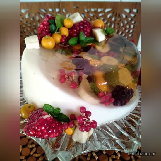تزیین ژله ساده 2023; با اسمارتیز در جام و ظرف یکبار مصرف