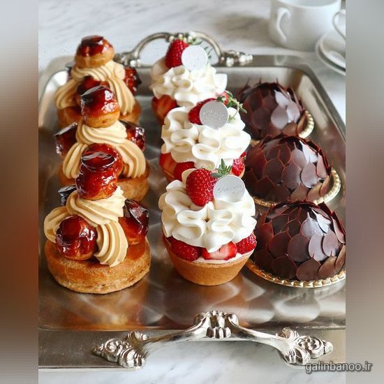 تزیین ژله ساده 2023; با اسمارتیز در جام و ظرف یکبار مصرف