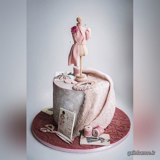 مدل کیک برای خیاط 2023 - 1402