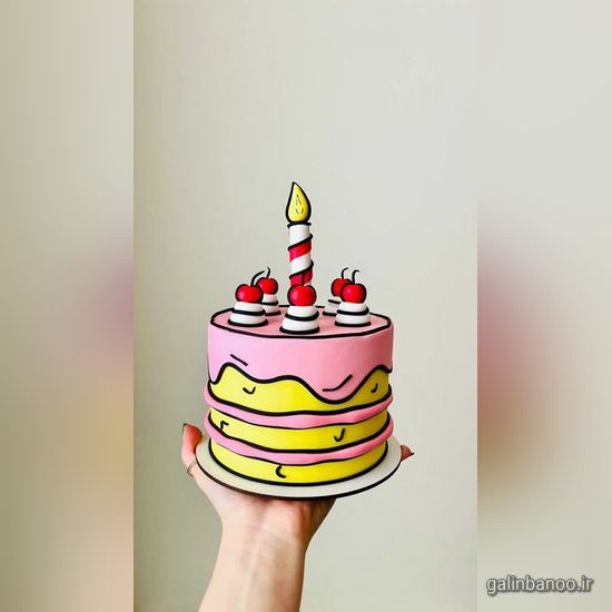 مدل کیک تولد دخترانه 2023 - 1402