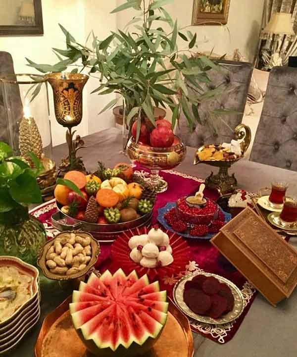 50 تزیین شب یلدا ۱۴۰۲ جدید و متفاوت ویژه سال 1402 