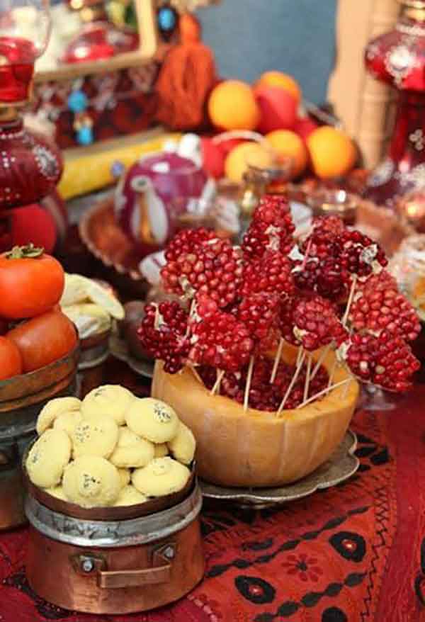 50 تزیین شب یلدا ۱۴۰۲ جدید و متفاوت ویژه سال 1402 