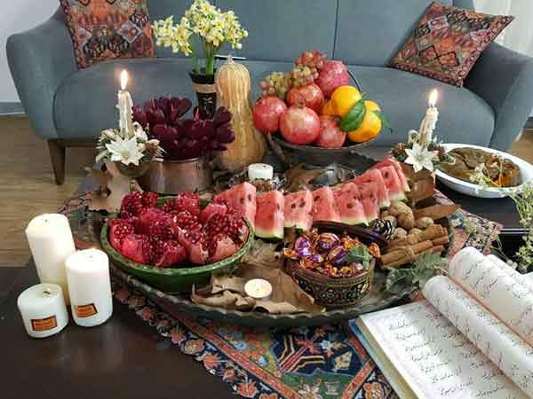 50 تزیین شب یلدا ۱۴۰۲ جدید و متفاوت ویژه سال 1402 