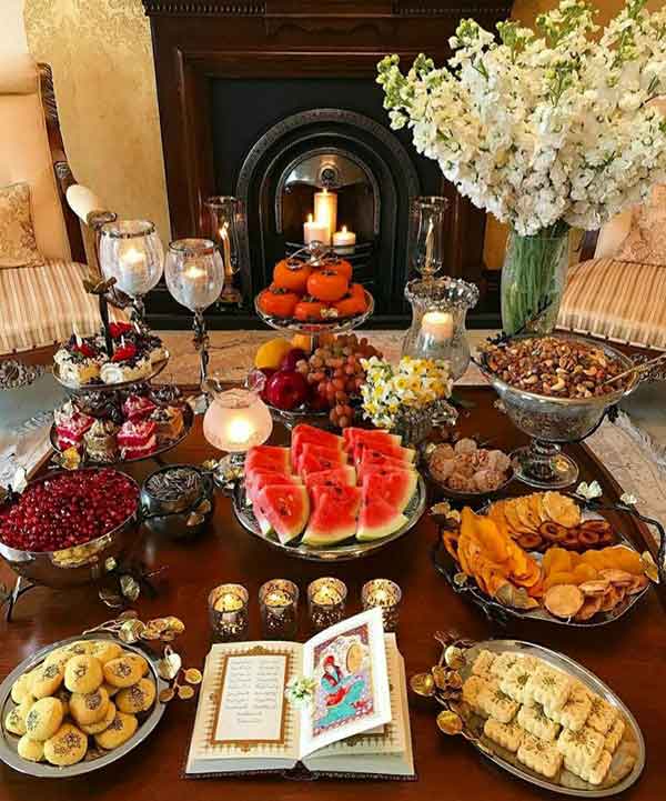 50 تزیین شب یلدا ۱۴۰۲ جدید و متفاوت ویژه سال 1402 