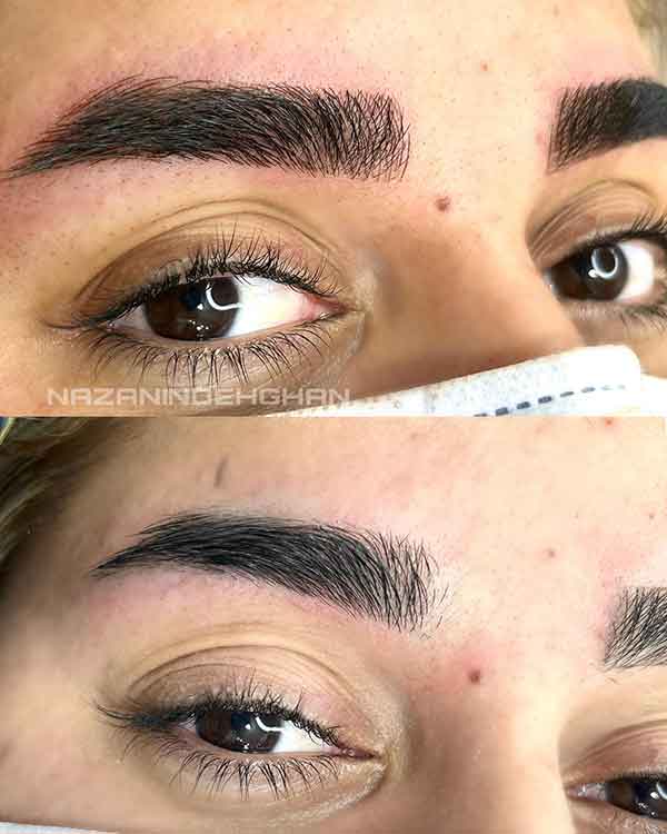 مدل ابرو فیبروز جدید جدید و متفاوت ویژه سال 1403 (50 عکس)