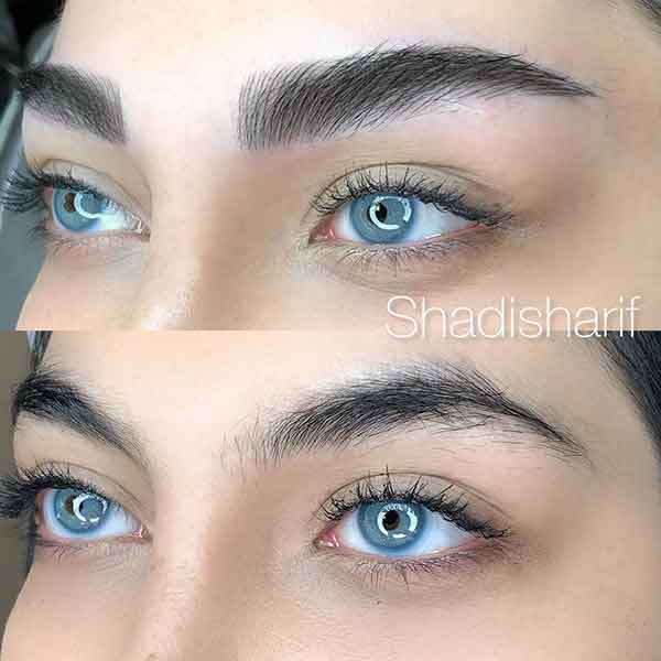 مدل ابرو فیبروز جدید جدید و متفاوت ویژه سال 1403 (50 عکس)