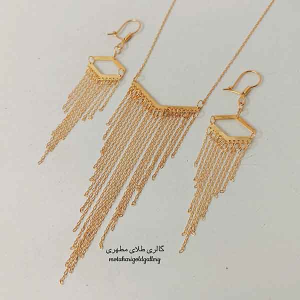 مدل نیم ست طلا جدید و متفاوت ویژه سال 1402 (50 عکس)