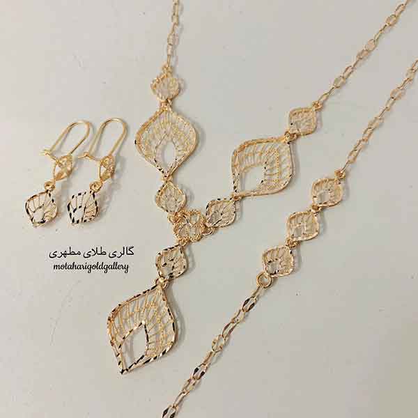 مدل نیم ست طلا جدید و متفاوت ویژه سال 1402 (50 عکس)