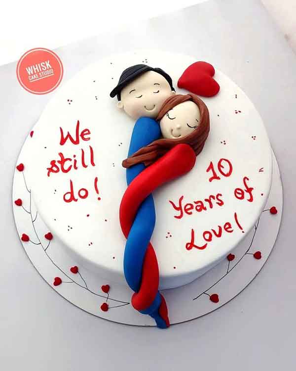 مدل کیک سالگرد ازدواج جدید 2024; یک و چند طبقه با ایده های نو و زیبا