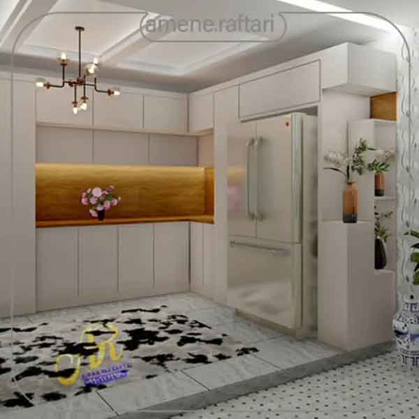 عکس کابینت های گلاس جدید و متفاوت ویژه سال 1403 (50 عکس)