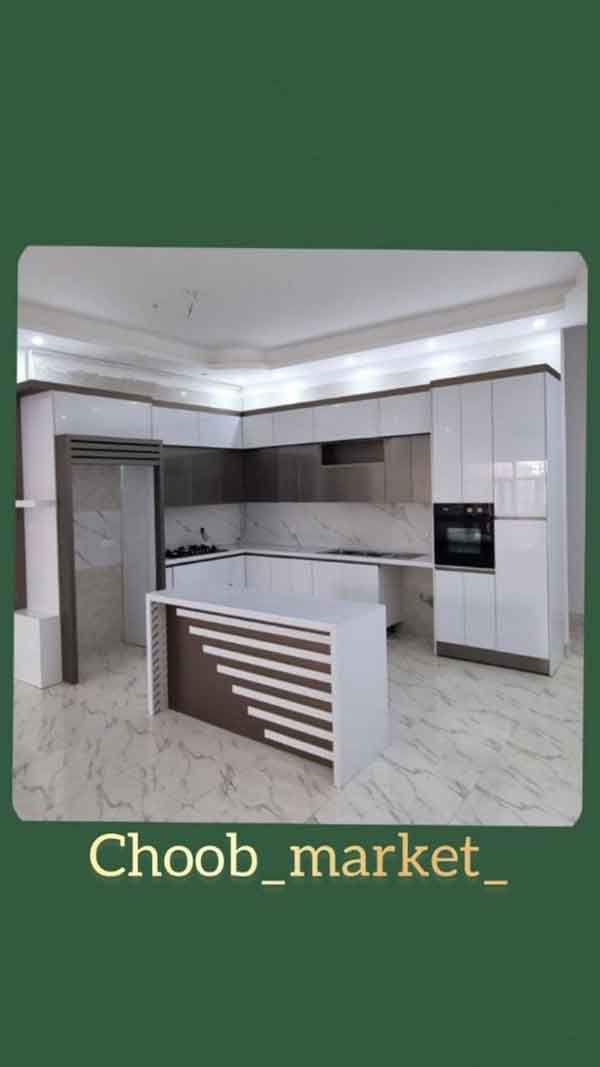 عکس کابینت های گلاس جدید و متفاوت ویژه سال 1403 (50 عکس)
