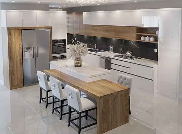 عکس کابینت های گلاس جدید و متفاوت ویژه سال 1403 (50 عکس)