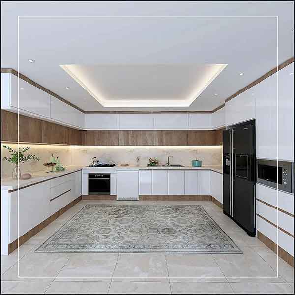 عکس کابینت های گلاس جدید و متفاوت ویژه سال 1403 (50 عکس)