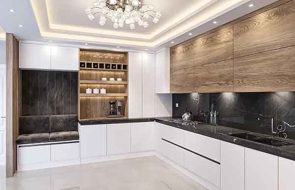 عکس کابینت های گلاس جدید و متفاوت ویژه سال 1403 (50 عکس)