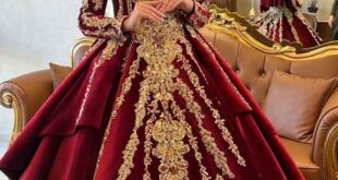 مدل لباس یلدایی عروس 2023; قرمز رنگ که دلبری داره