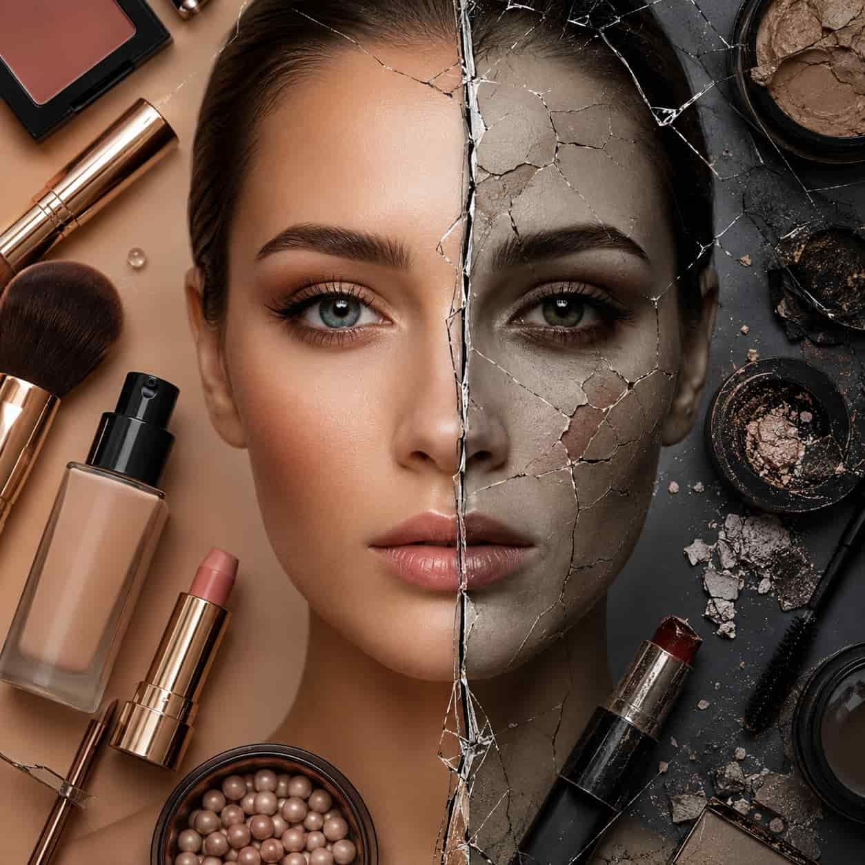 تولید لوازم آرایشی تقلبی